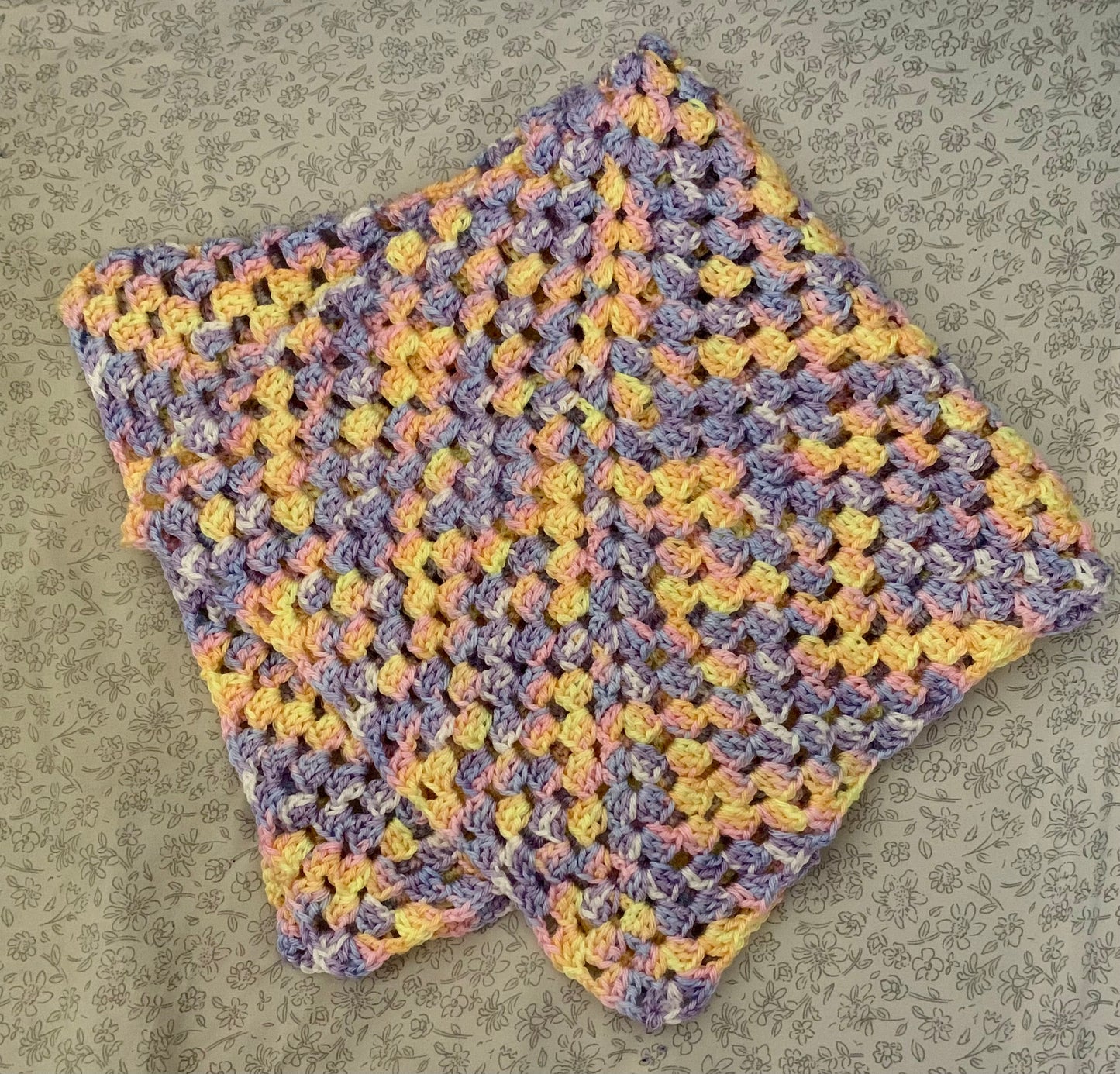 Crochet baby blanket