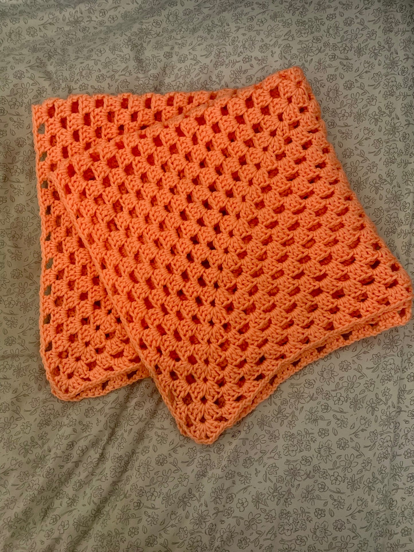 Crochet baby blanket