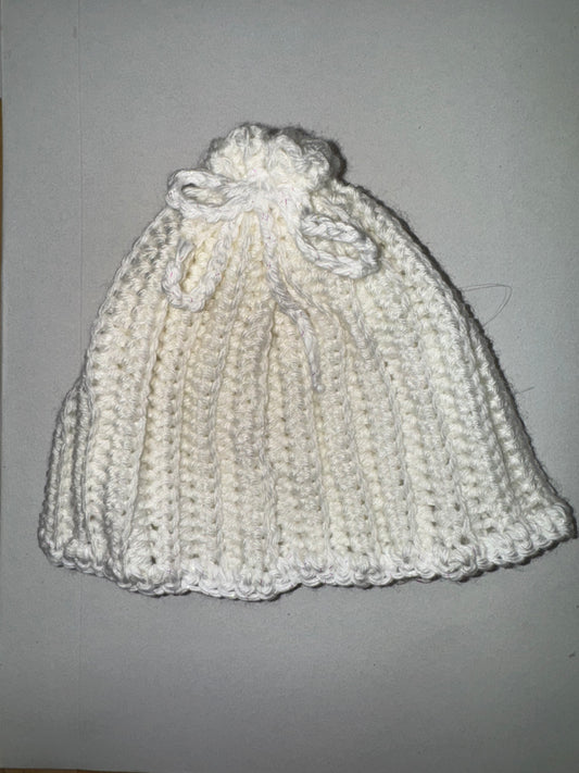 Baby hat, booties, mitten set