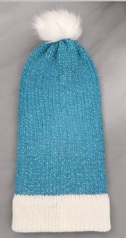 Knitted Santa Hat
